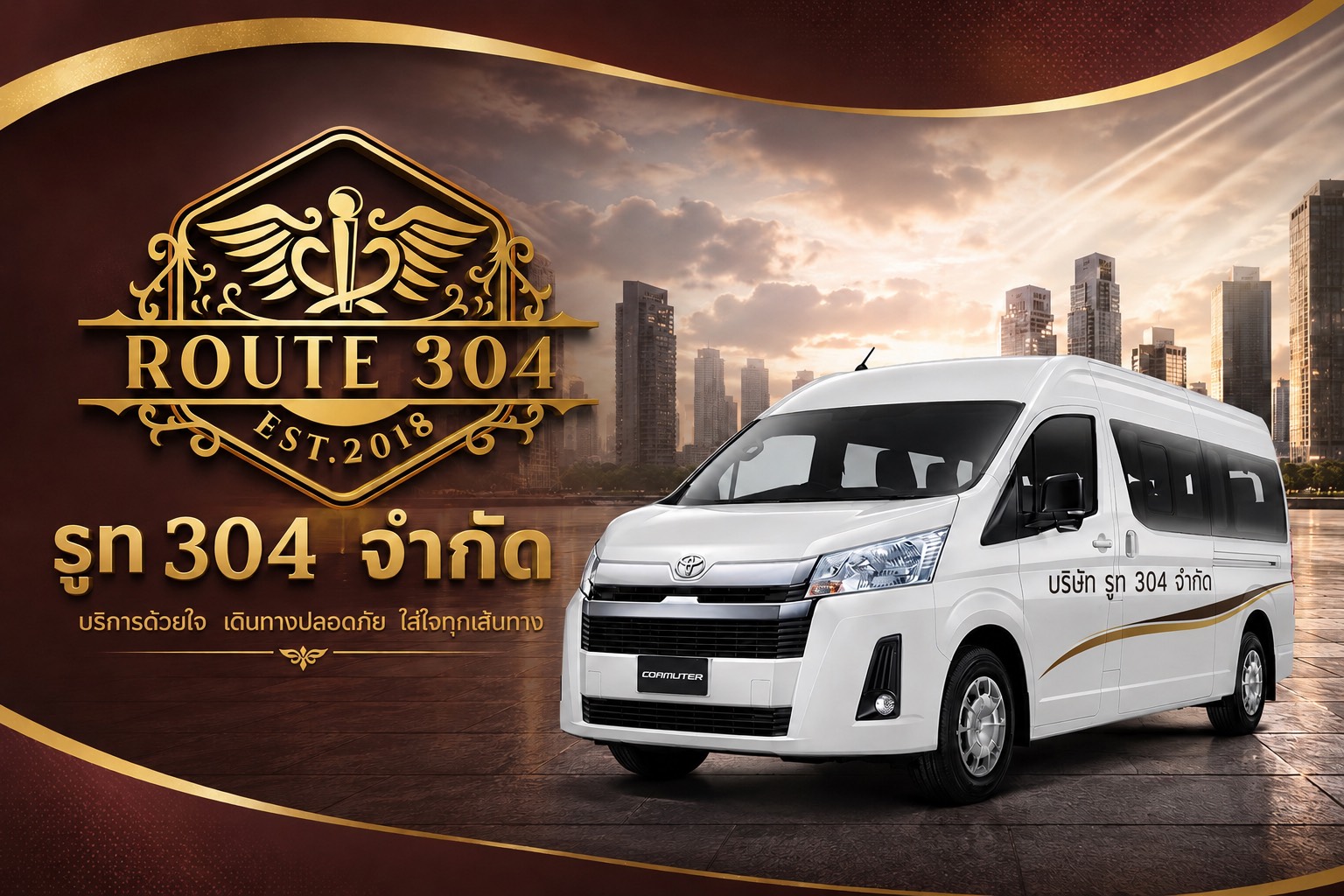 รับมือหน้าฝน! การเตรียมความพร้อมของทีมงาน Route 304